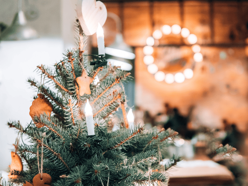 Epernay, France Christmas Market Maison Vejoll