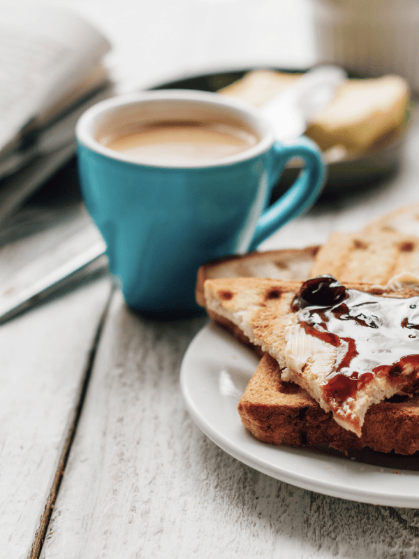 Café et Toast - Demeures Vejoll