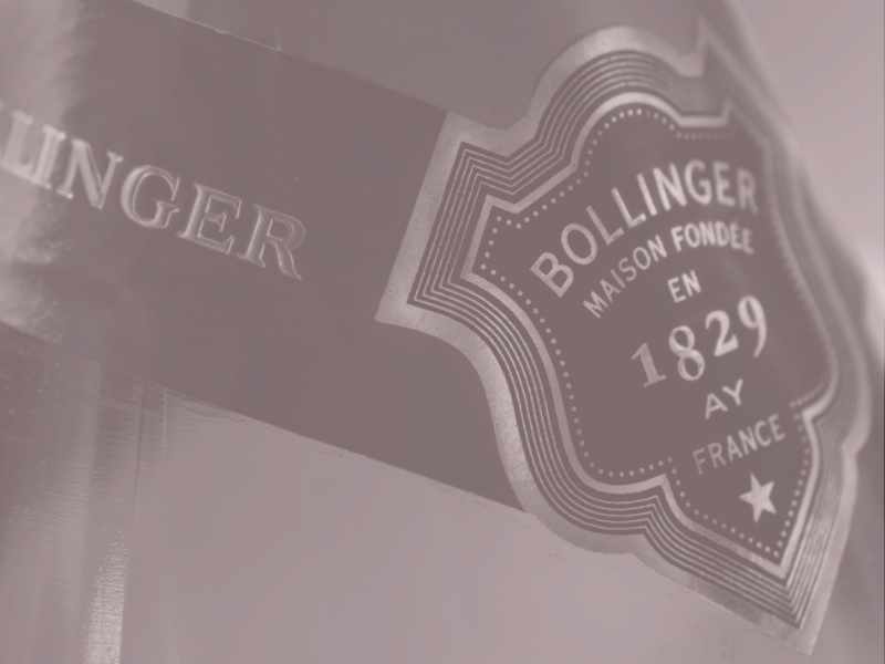 Bollinger champagne
