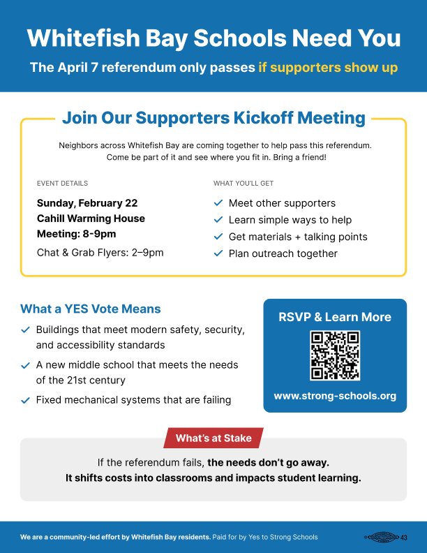 Strong Schools for WFB