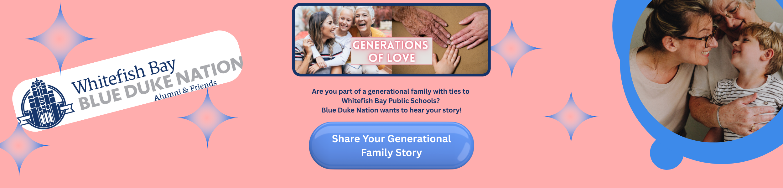 WFB Blue Duke Nation Generations of Love