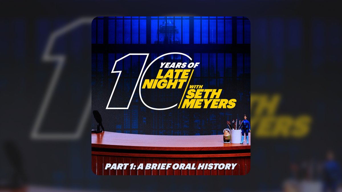 A Brief Oral History of Late Night with Seth Meyers