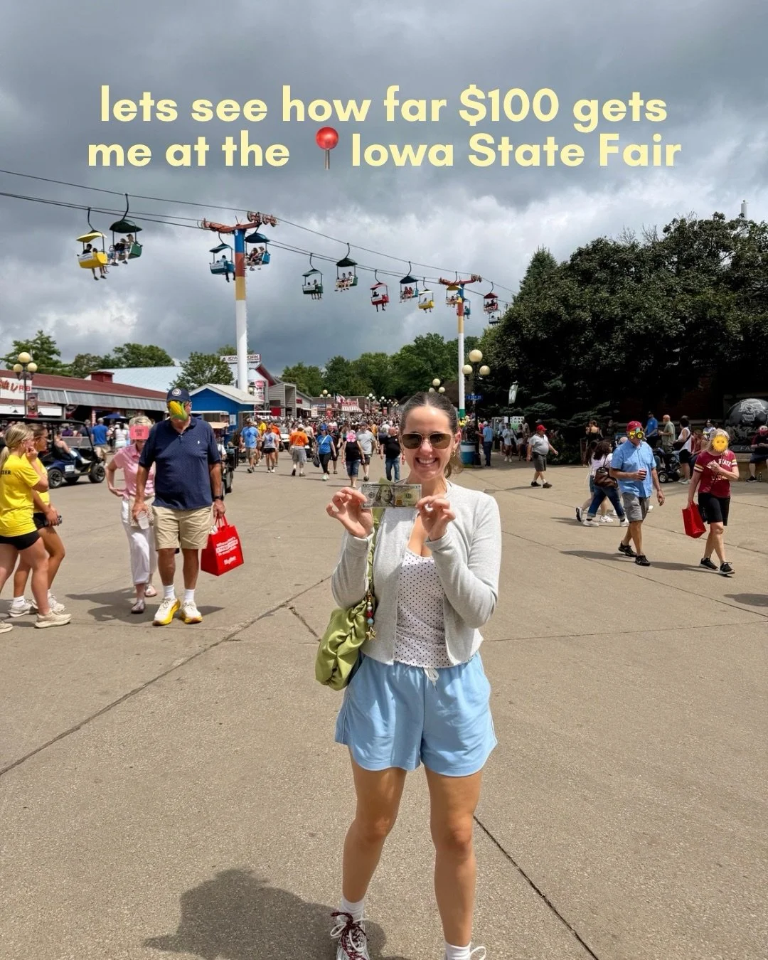 a day well $pent at the 📍Iowa State Fair 🐖🌽🥚🪕🌞

#iowastatefair #iowagirl #fairfood #whatispent #iowa