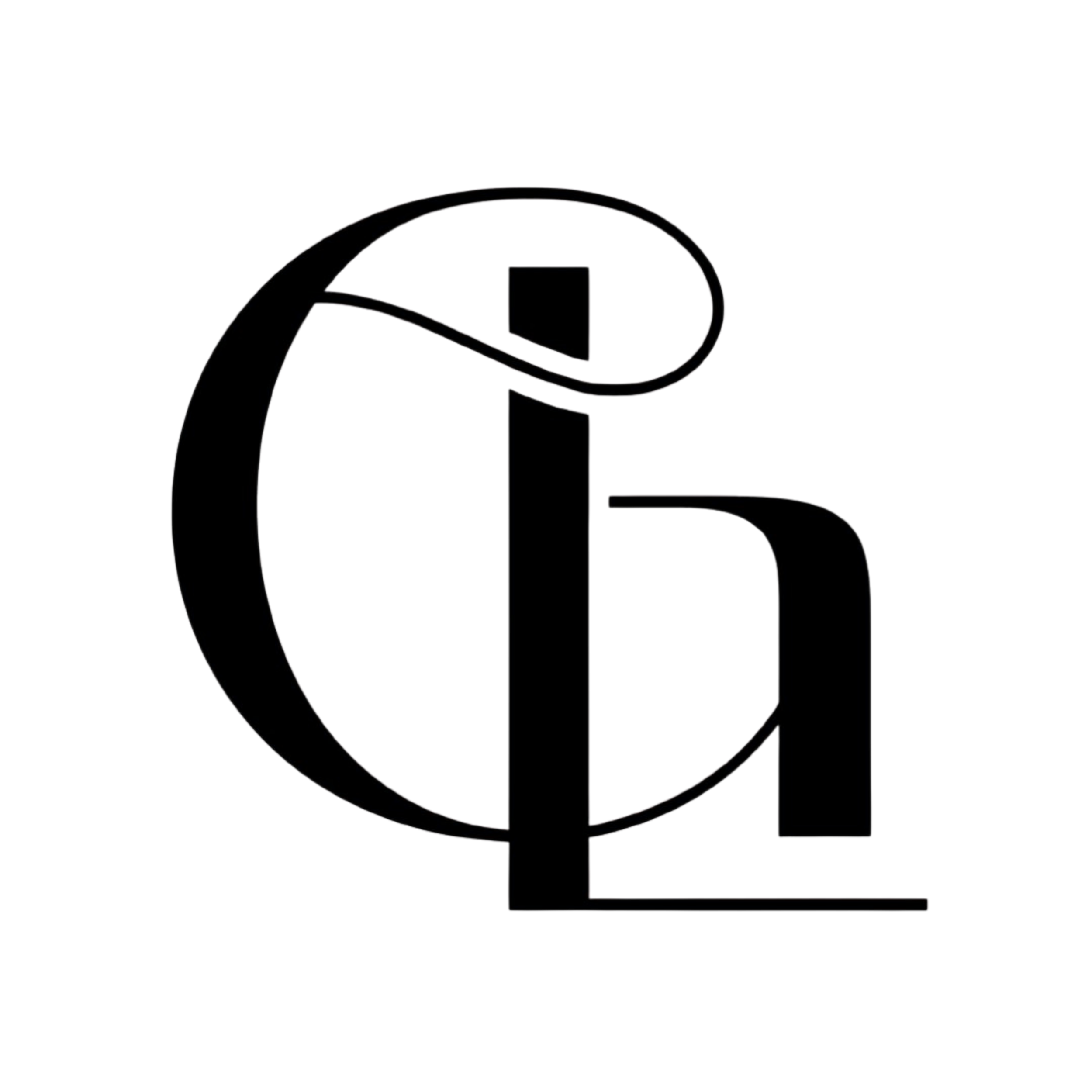 Outline of a dollar sign on a black background.