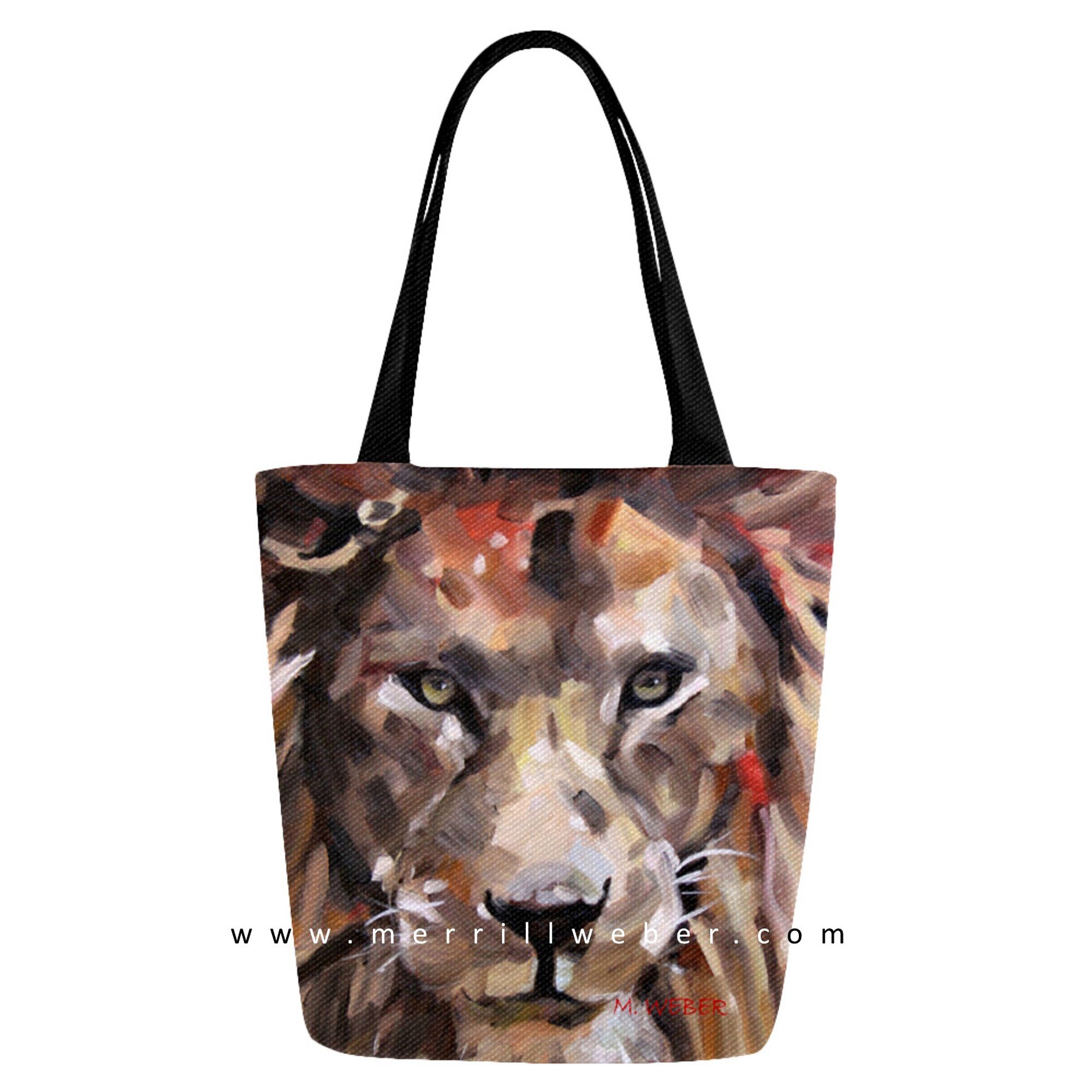 Leonardo the Lion Tote Bag