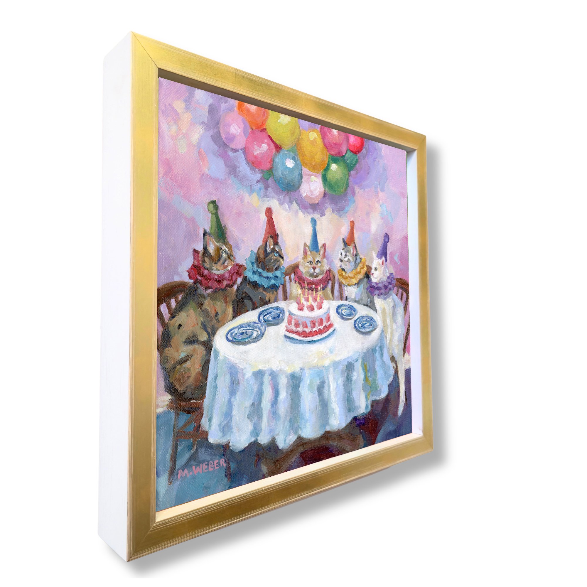 cat-art-framed-oil-painting-merrill-weber.jpg