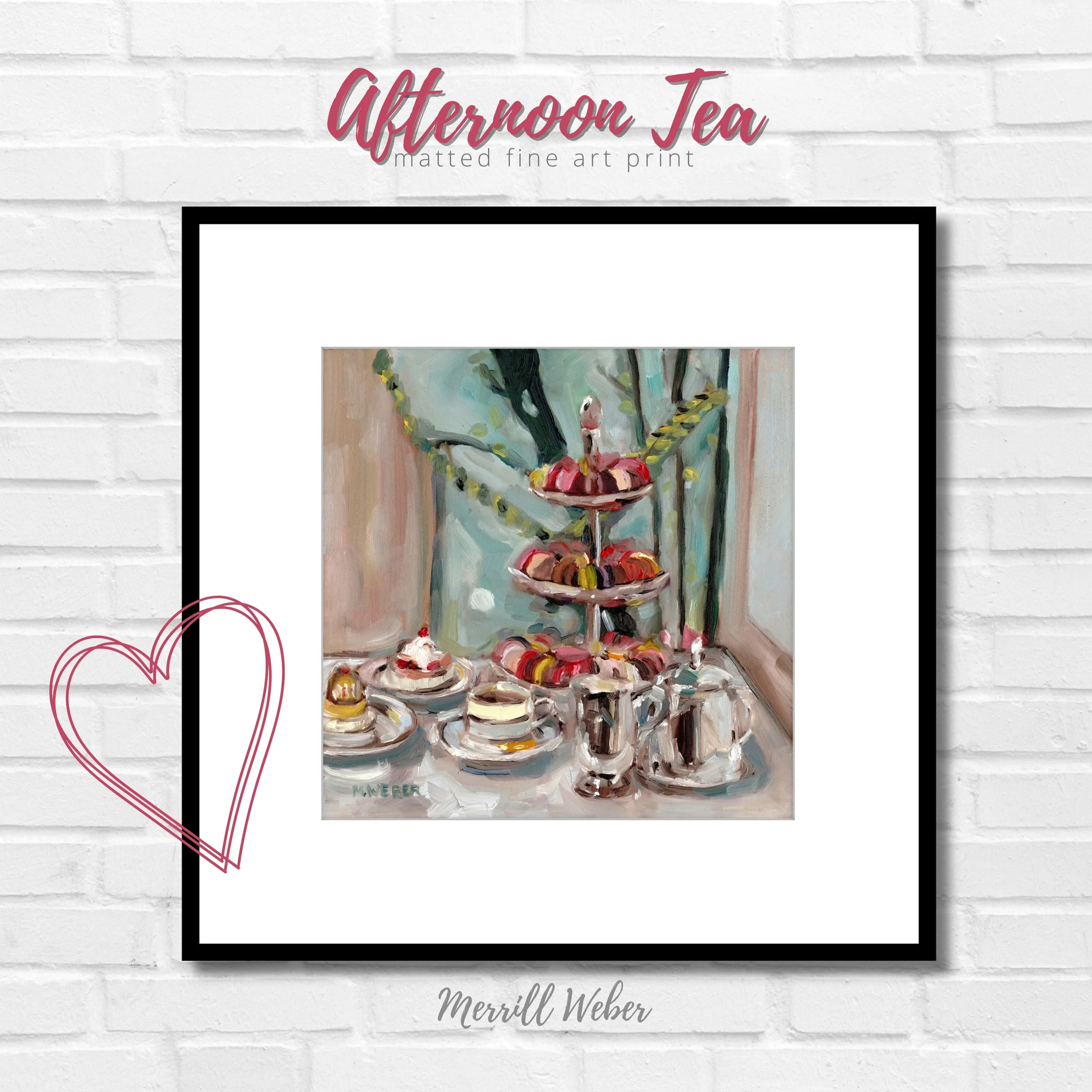 Afternoon Tea Fine Art Print
