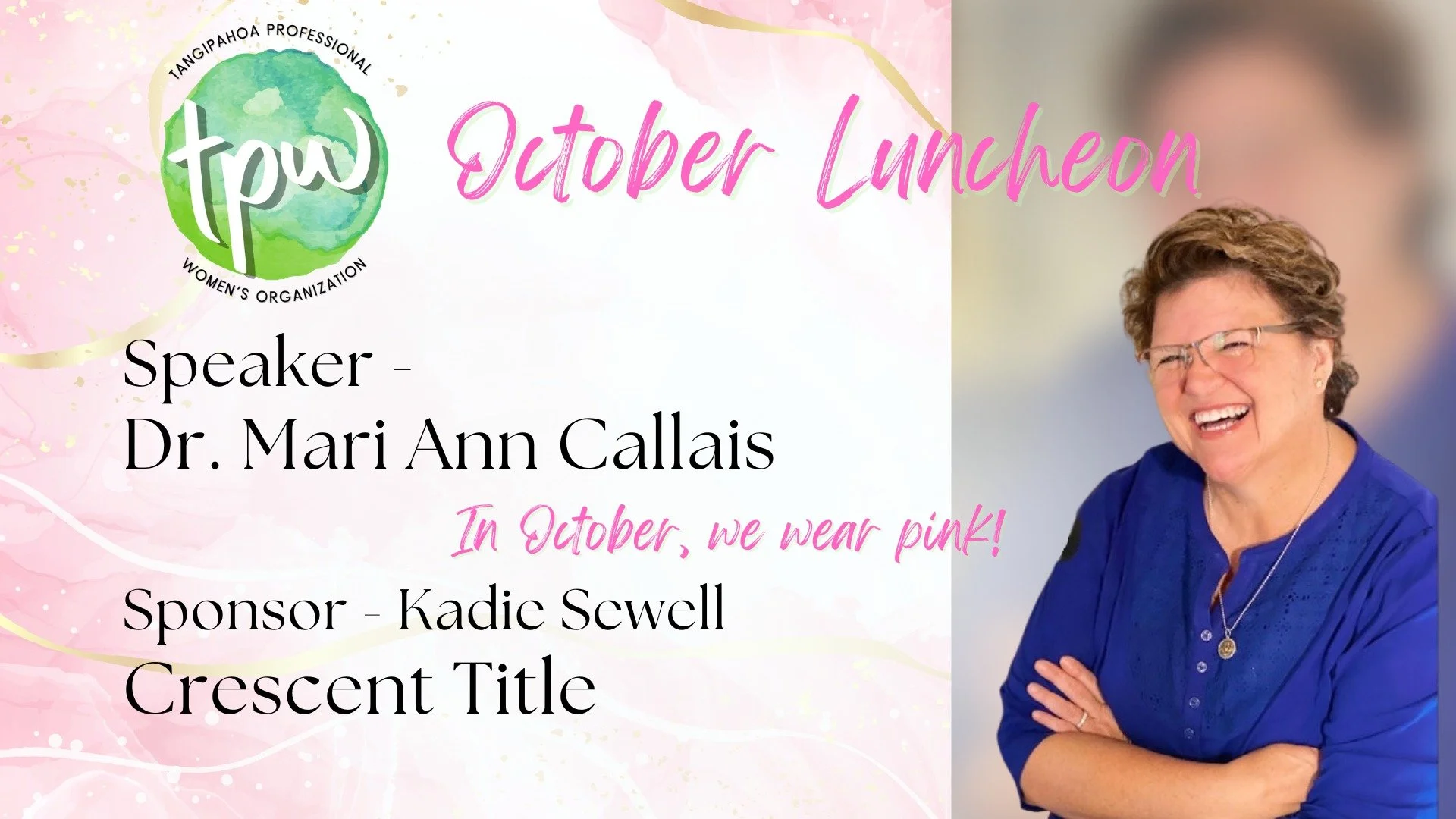 TPW October 2025 Luncheon