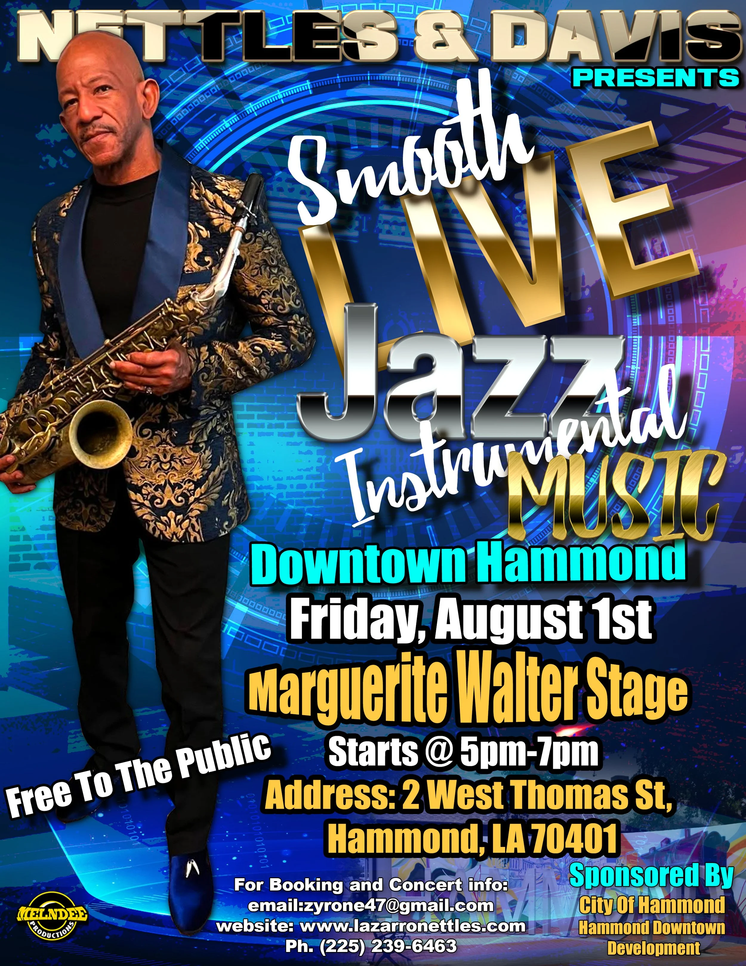 Smooth Live Jazz Instrumental Concert