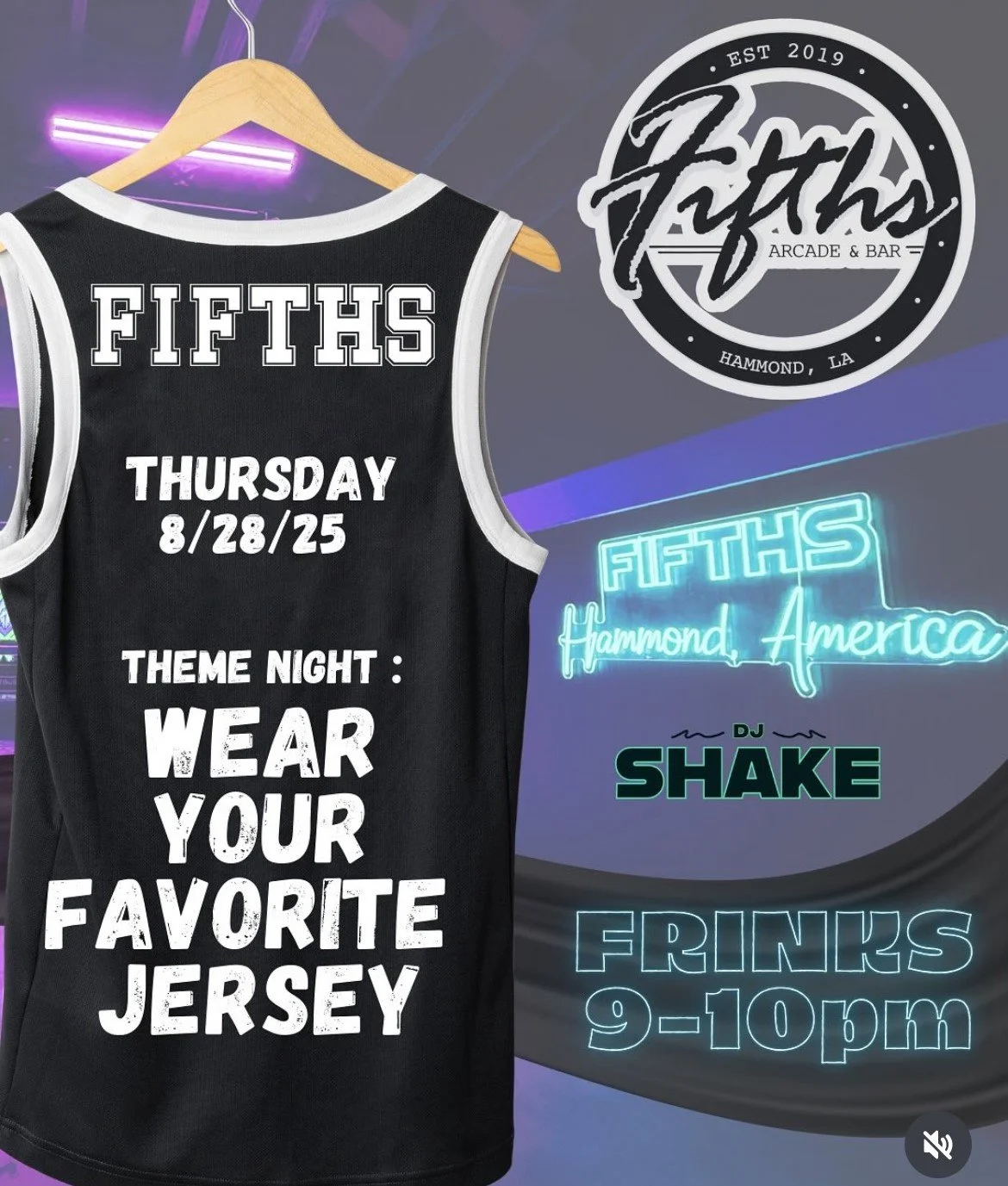 Jersey Night at Fifth’s