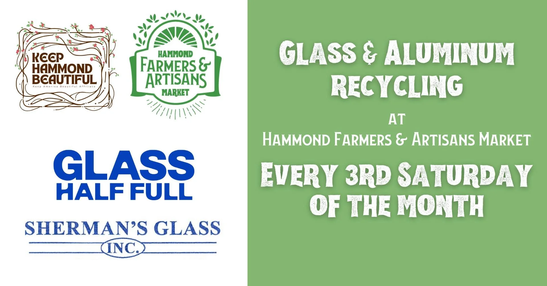 Glass Recycling Drop Off