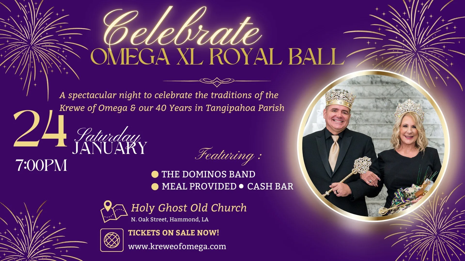 40th Krewe of Omega Ball