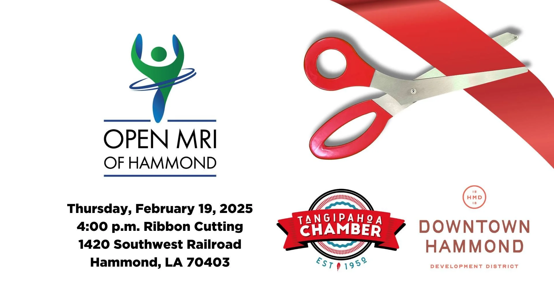 Ribbon Cutting for Open MRI of Hammond