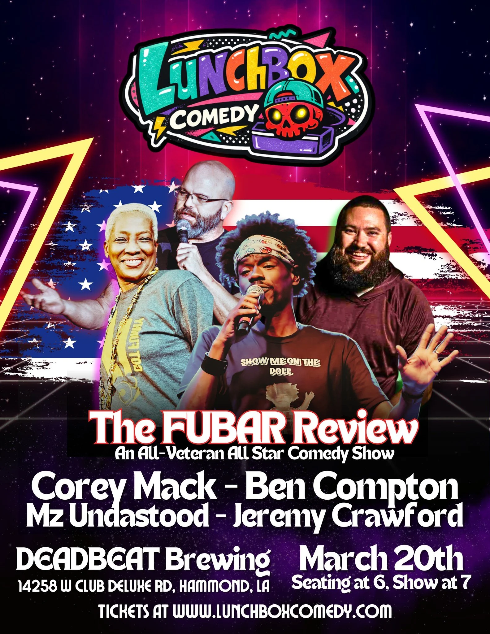 The FUBAR Review: An All-Veteran All Star Comedy Show