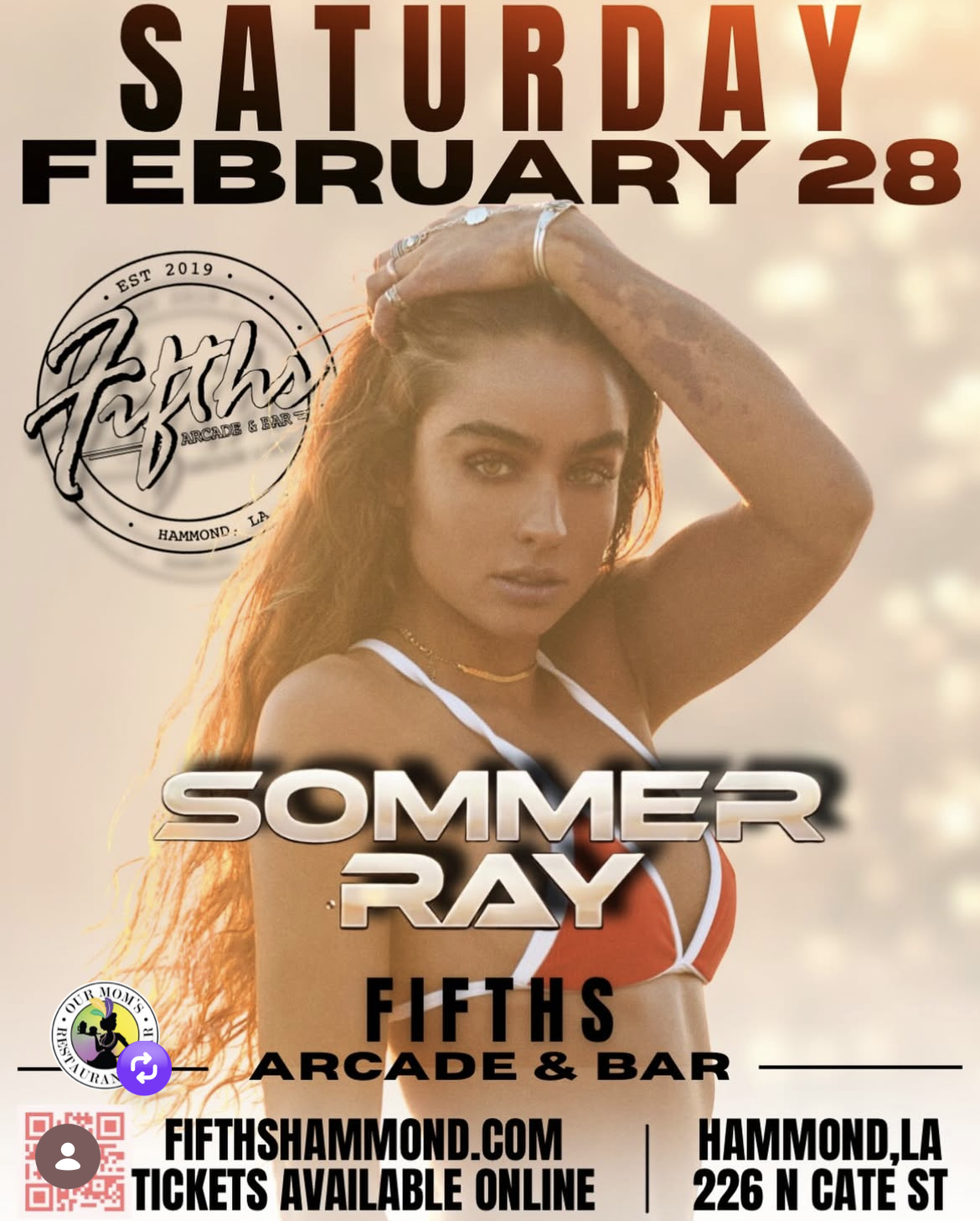 Sommer Ray Live at Fifths