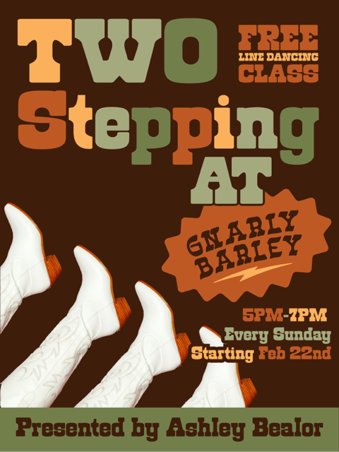 Two Stepping Class at Gnarly Barley