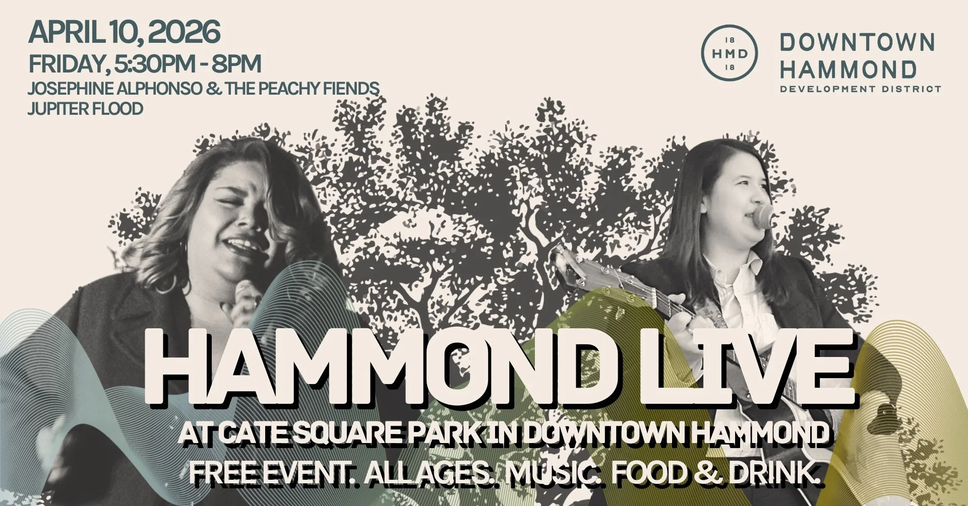 Hammond Live: Josephine Alphonso &amp; the Peachy Fiends and Callie Hines