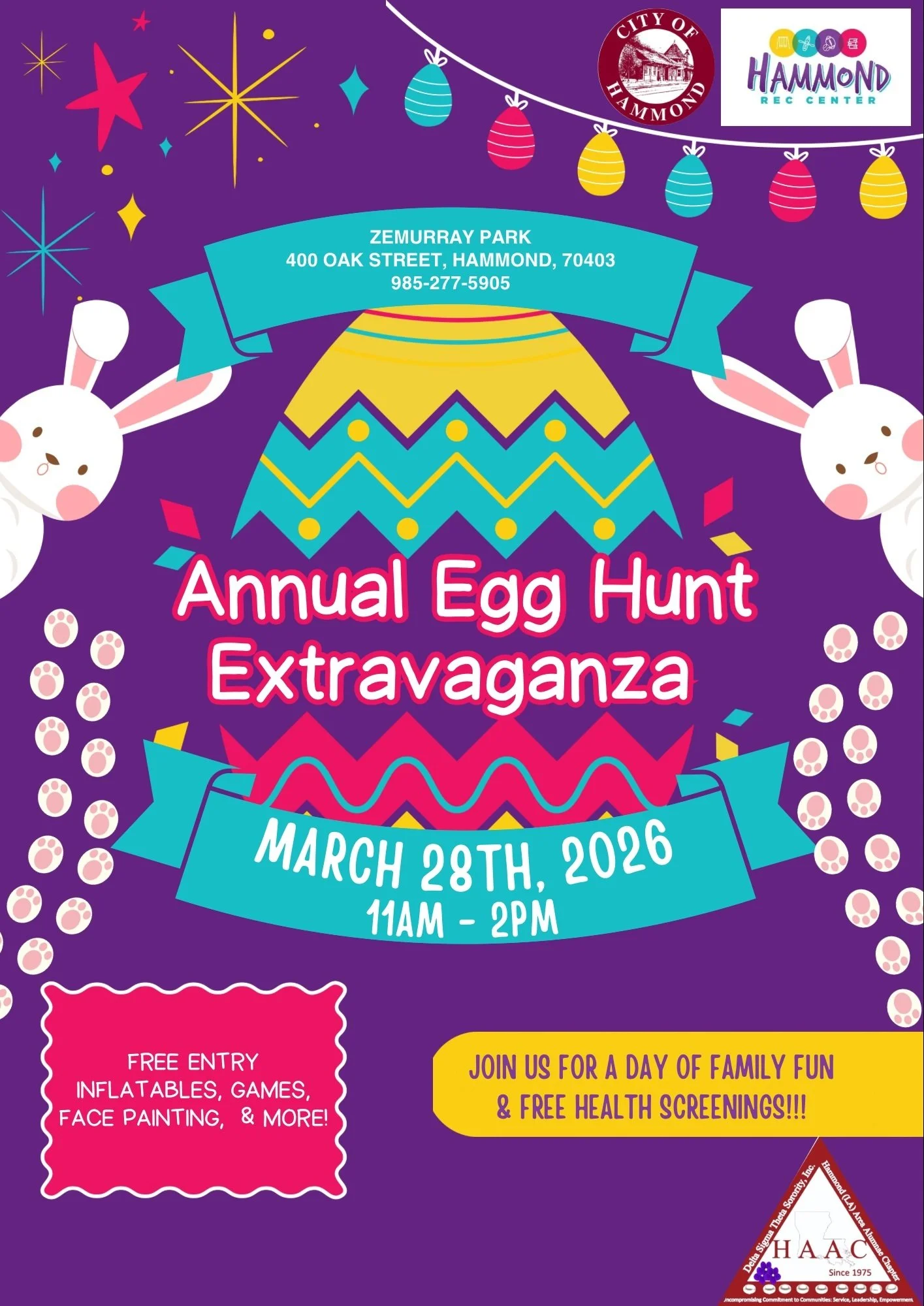 Annual Egg Hunt Extravaganza
