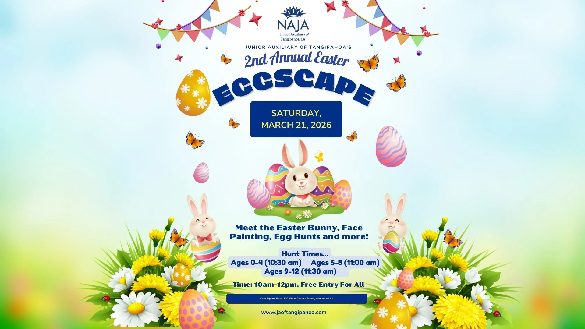 2nd Annual Easter Eggscape