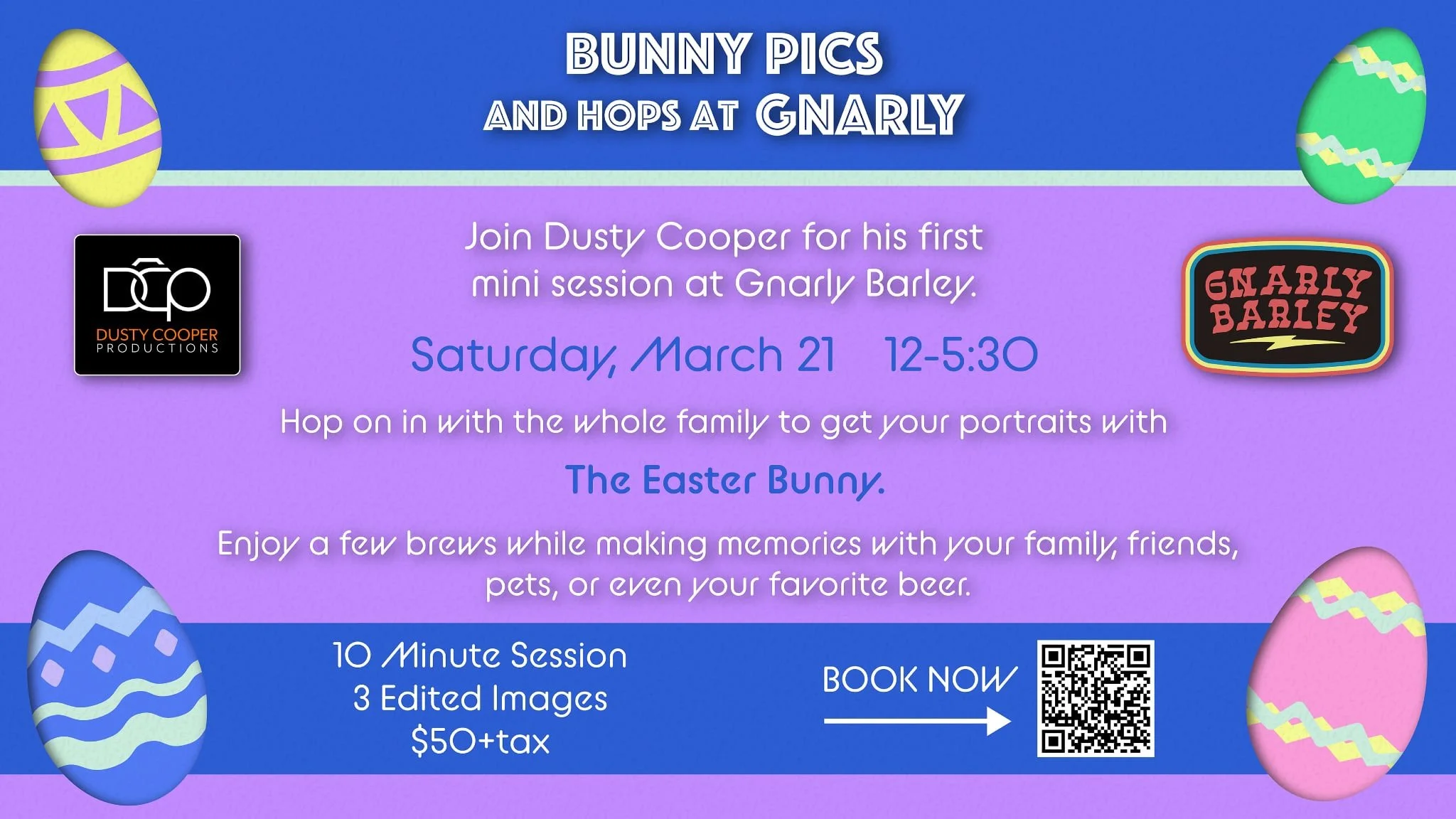 Easter Bunny Photos at Gnarly Barley