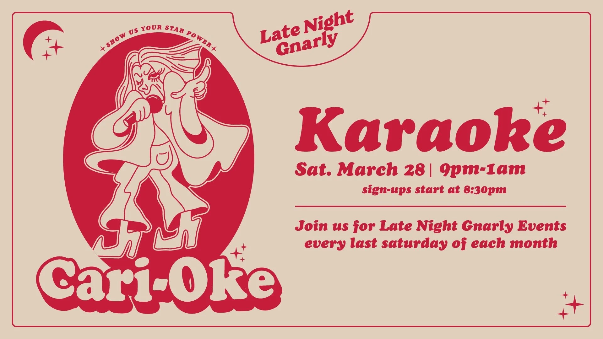 Cari-oke at Gnarly Barley