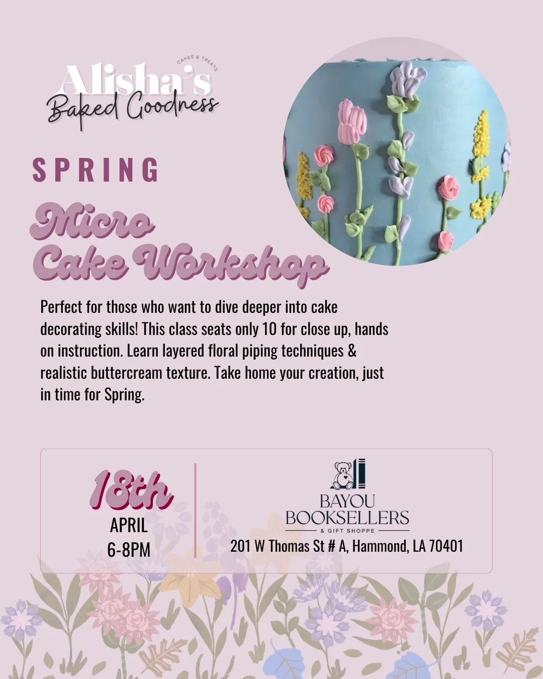 Spring Cake Workshop
