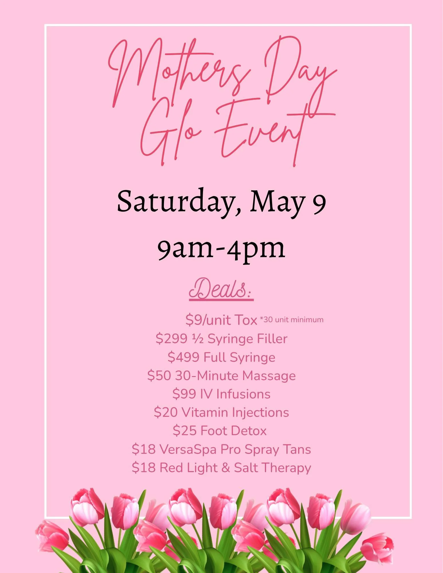 Mother’s Day Glo Event