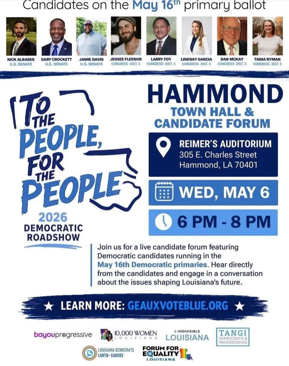 Town Hall &amp; Candidate Forum
