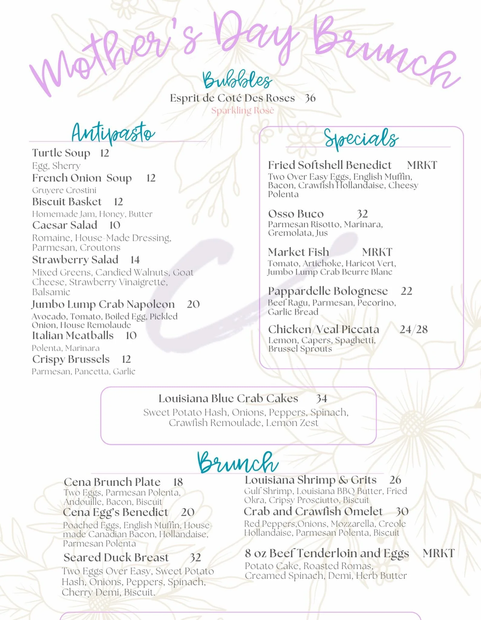 Mother’s Day Brunch