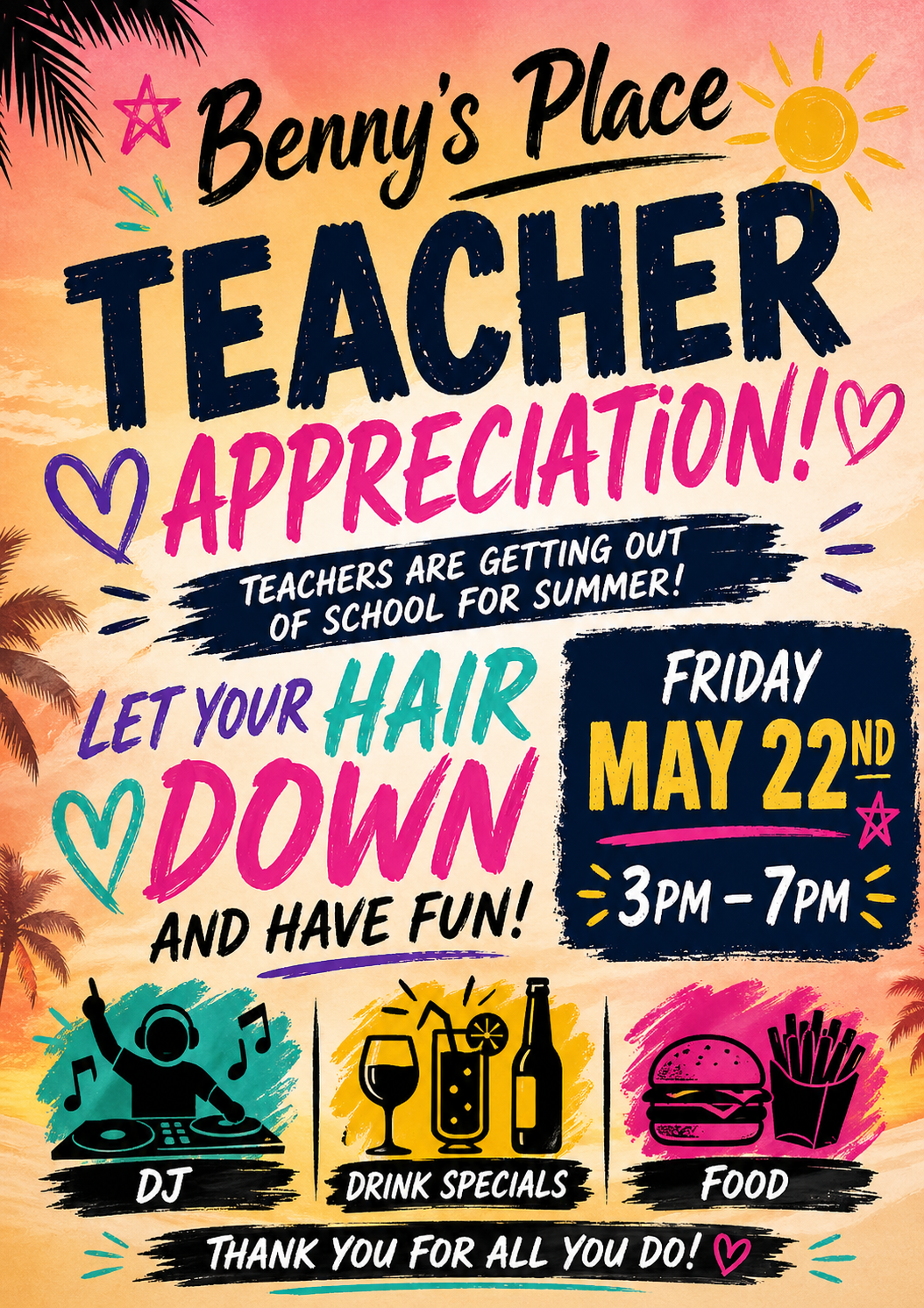 Teacher Appreciation Party