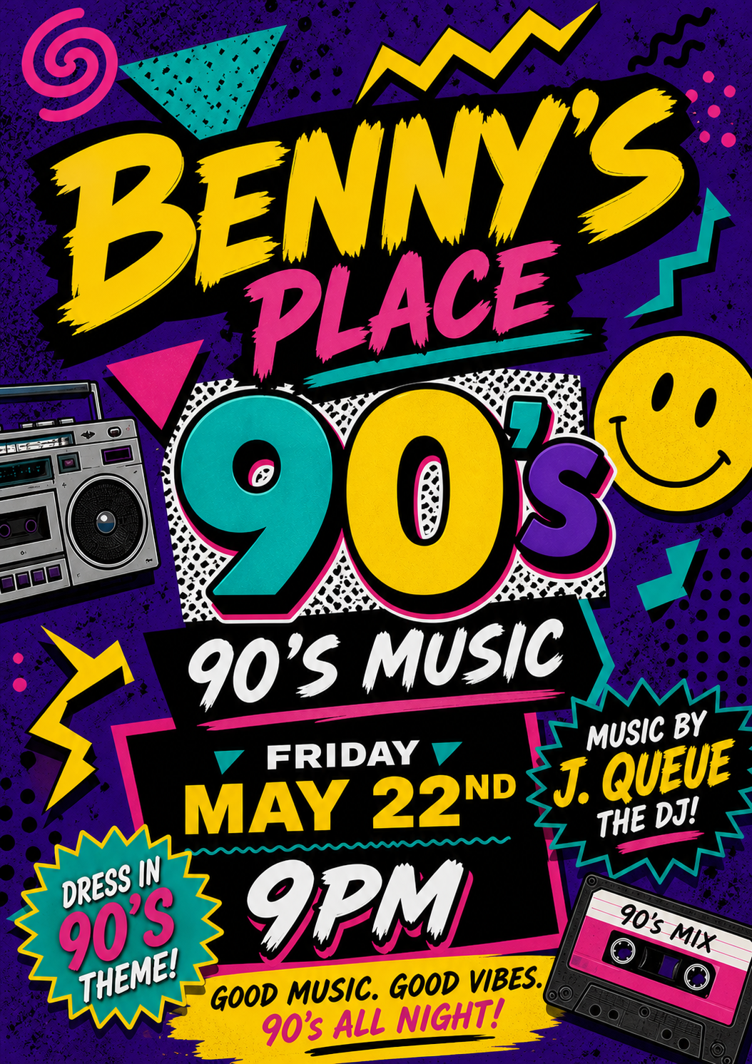 90’s Music Party