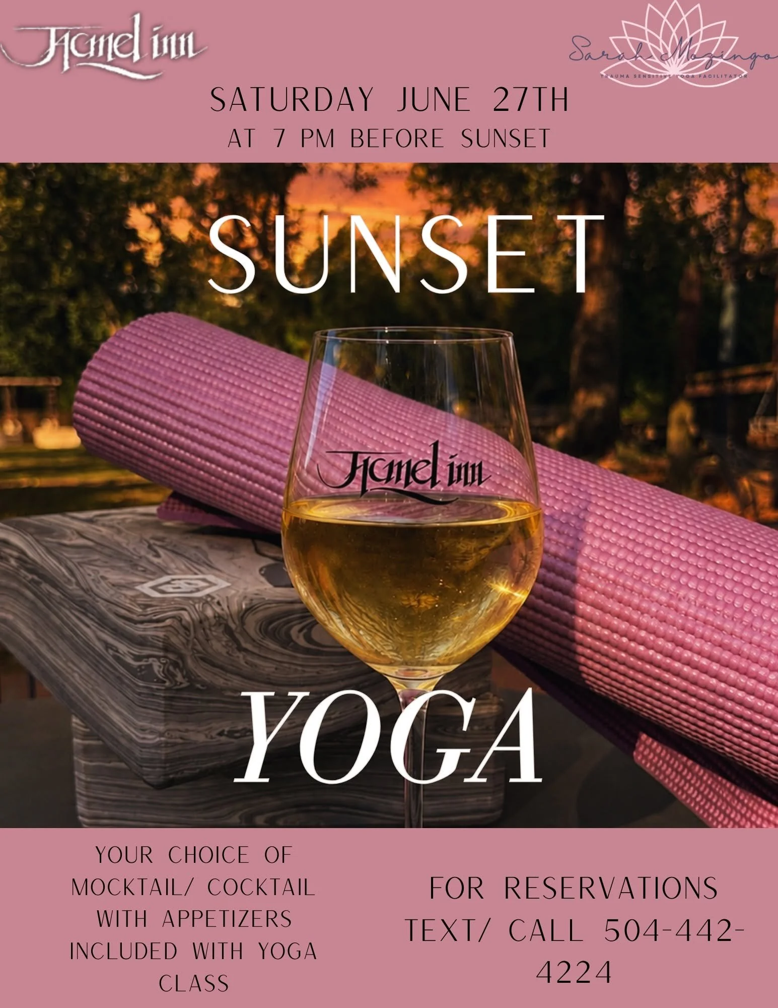 Sunset Yoga