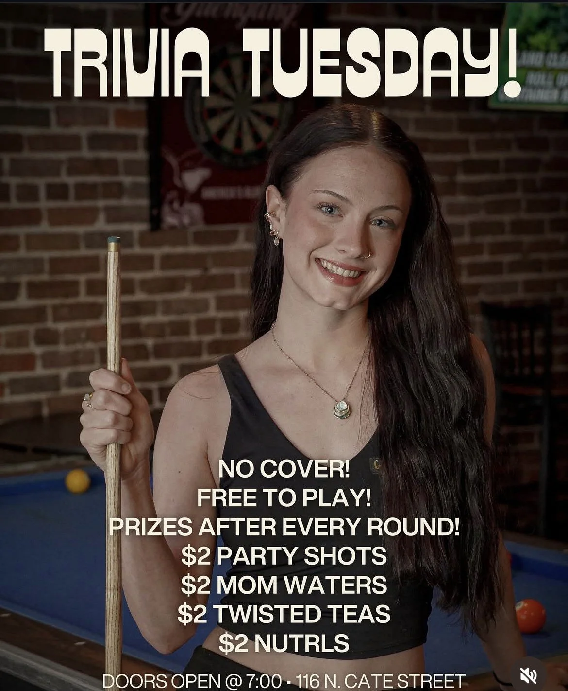 Trivia Tuesday at Cate Street Pub