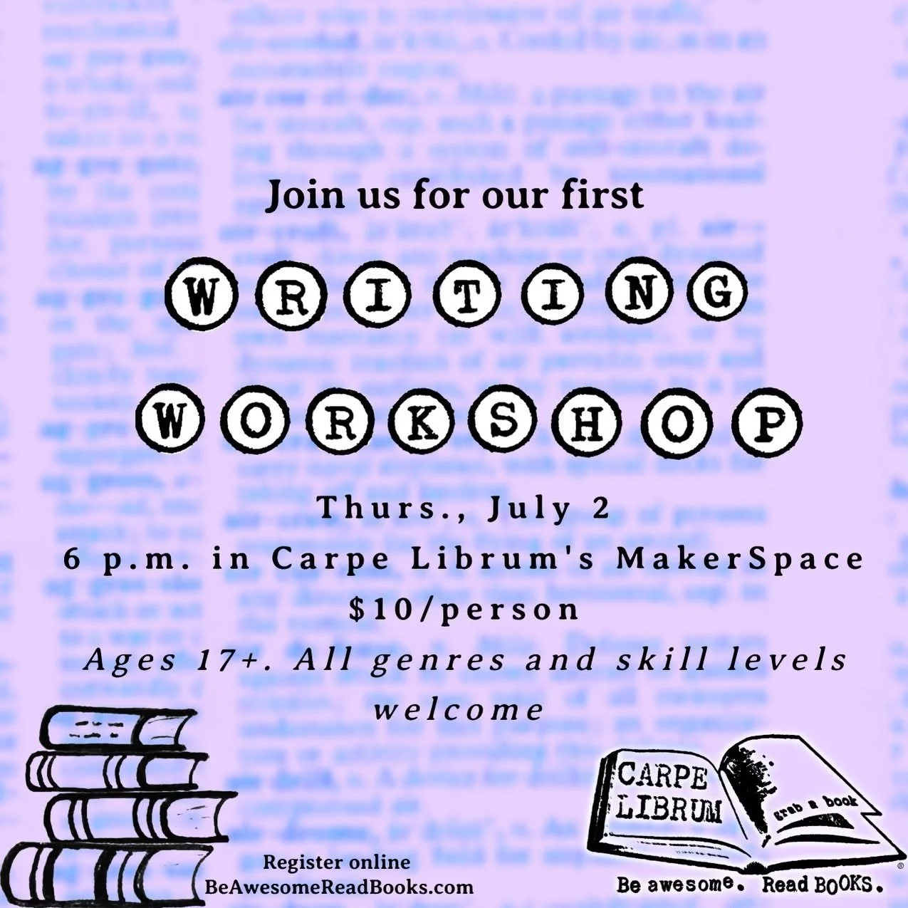 Writing Workshop at Carpe Lirbum