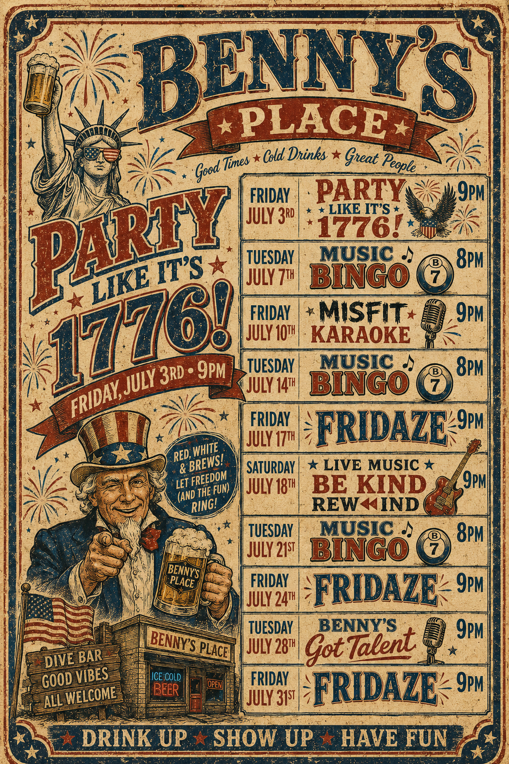 Party Like It’s 1776
