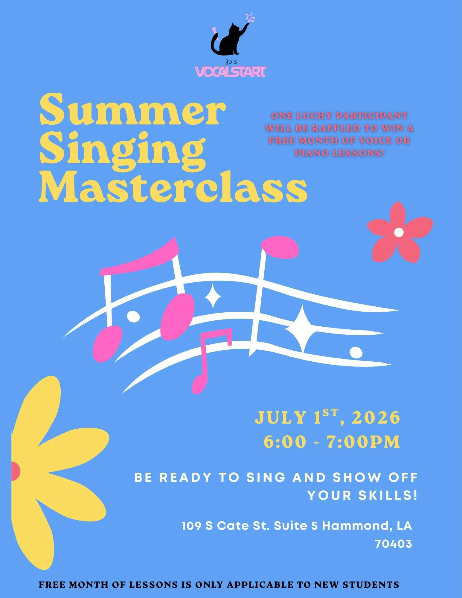 Summer Singing Masterclass
