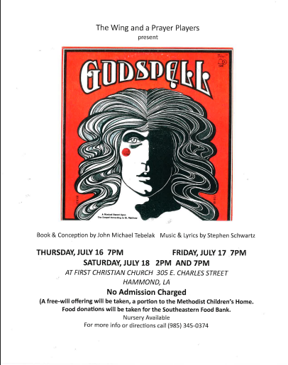 Godspell Musical