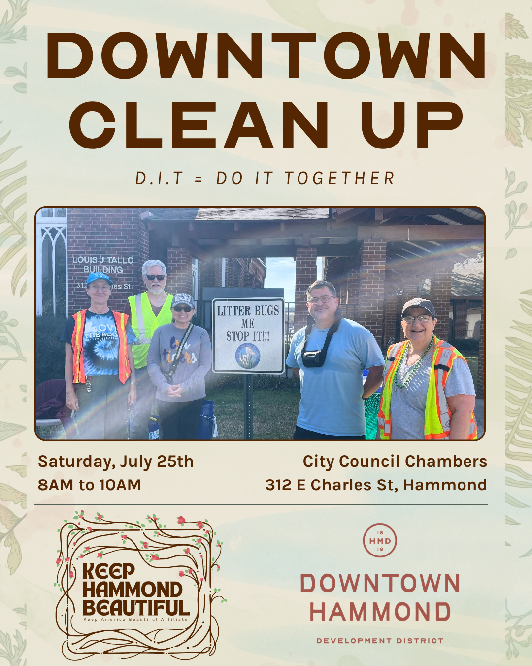 Downtown Clean Up