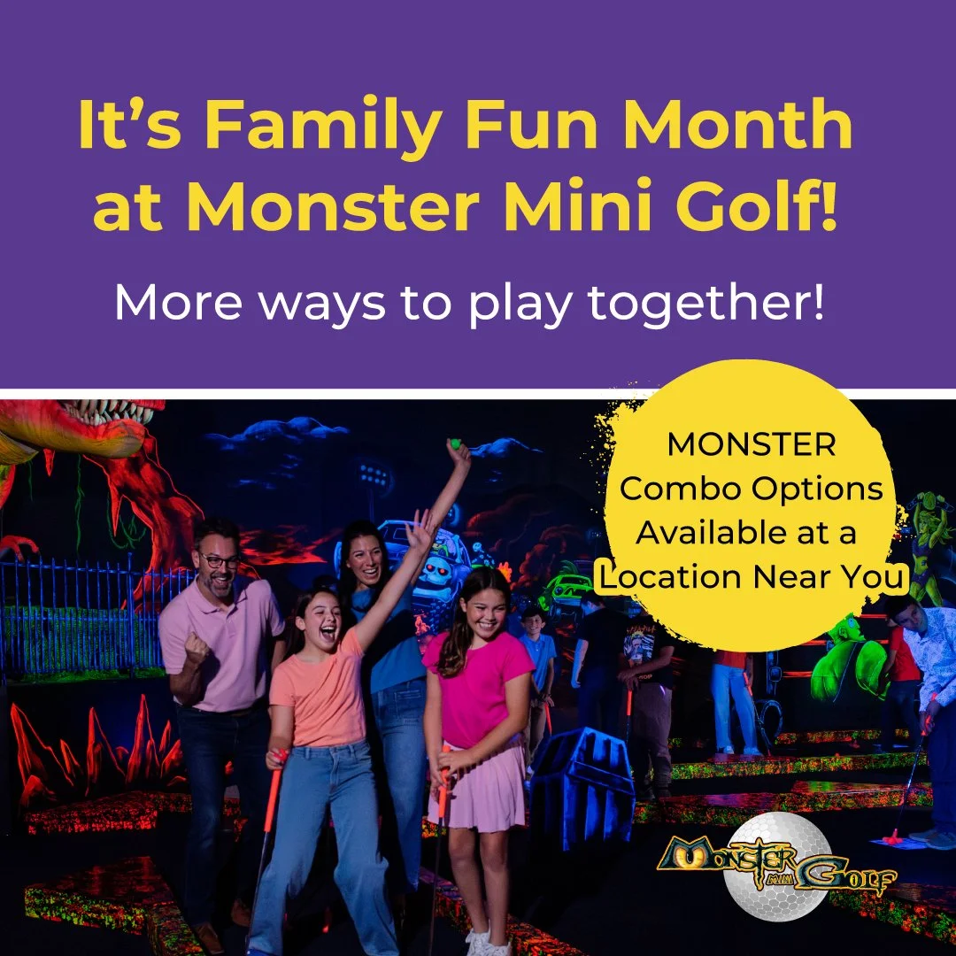 Family Fun Month: Indoor Mini Golf &amp; Arcade Fun in Hammond