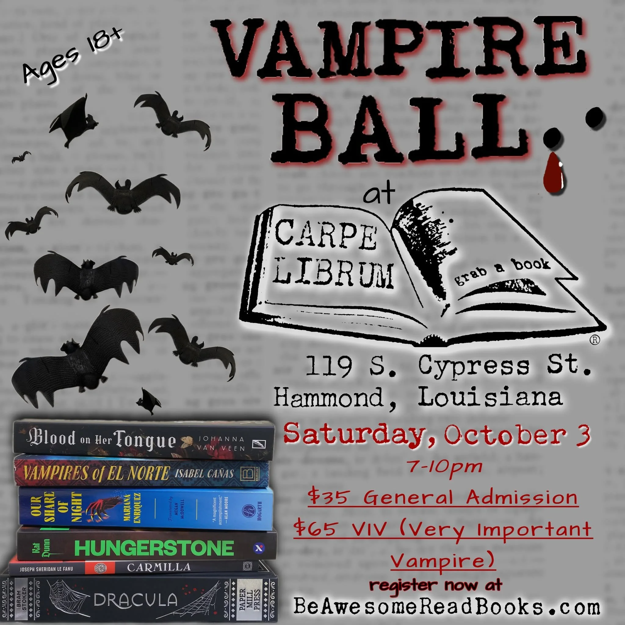 Carpe Librum's Vampire Ball