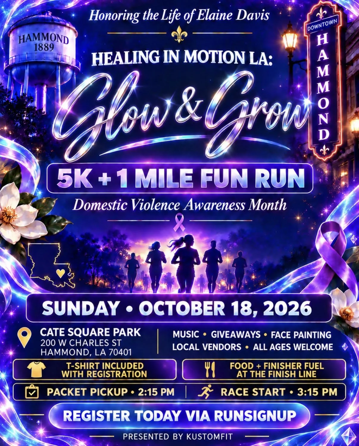 Healing in Motion LA: Glow & Grow 5K + 1-Mile