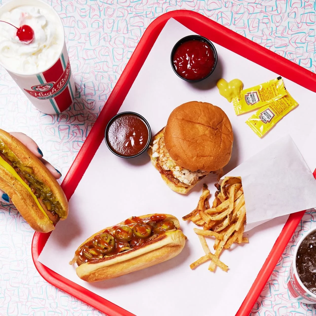 Off to the lake or beach this weekend? Stop by to load up on some bbq, hot dogs, and fries so that you&rsquo;re swimsuit ready. We&rsquo;ll be ready, hot to go - and so can you! 😉