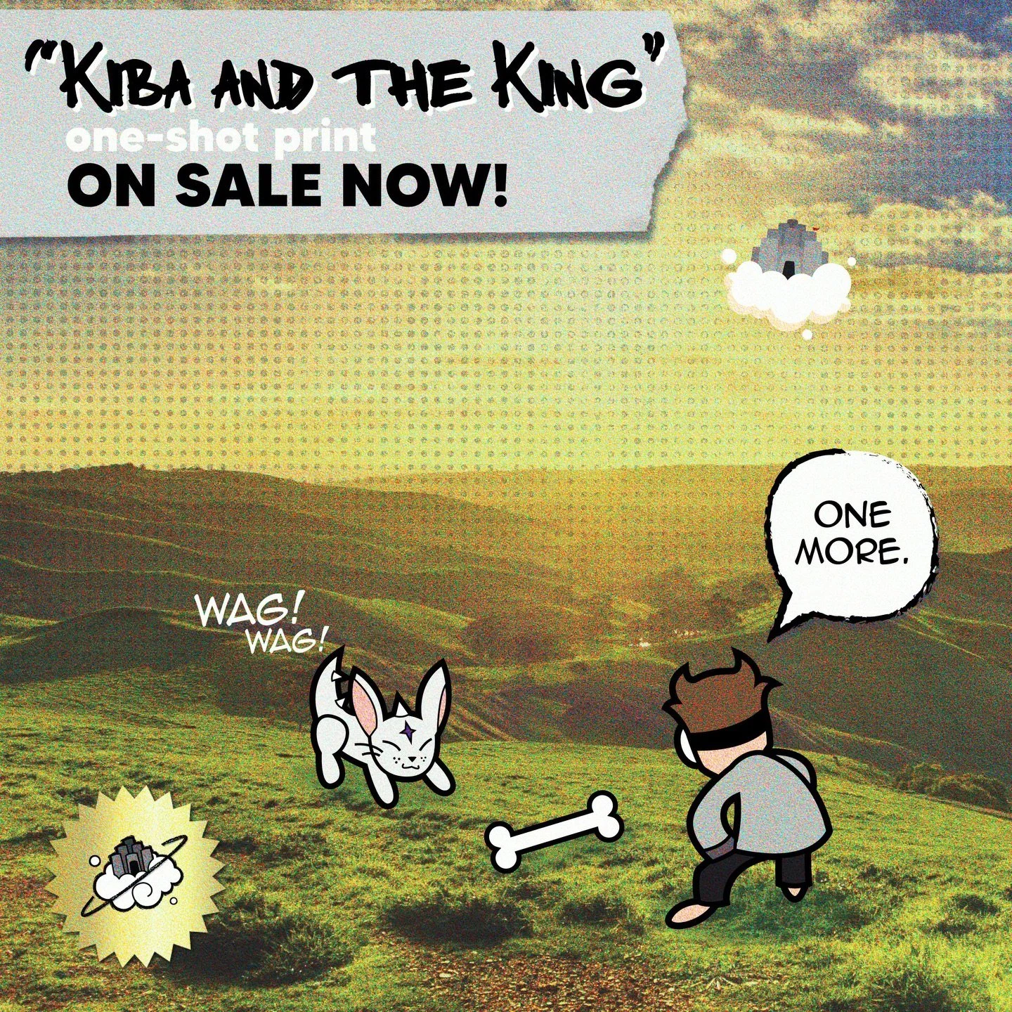 &ldquo;KIBA &amp; THE KING&rdquo; a One-Shot Print is finally available now! 💥
 
Visit the link in the bio or comment to message with me directly about collecting this piece of the saga! 
 
#print #oneshot #comicart #mangaart #characterartist