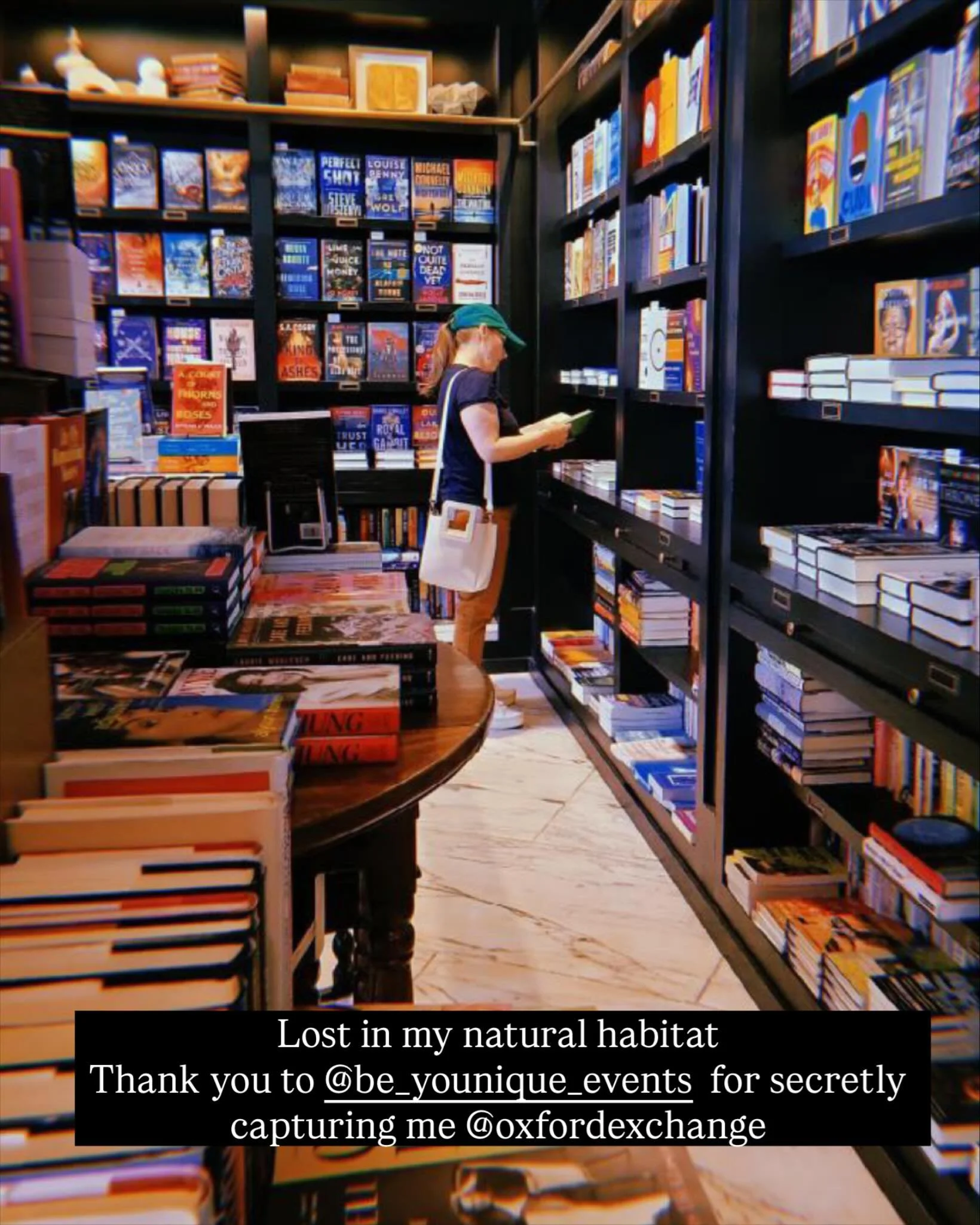 Post coffee and planning an ineffable event with the lovely @be_younique_events I got to peruse the shelves at Oxford Exchange in search of new ideas to breathe magic into. 
#bookstagram #oxfordexchange #magicianlife #femalementalist #femalemagician 