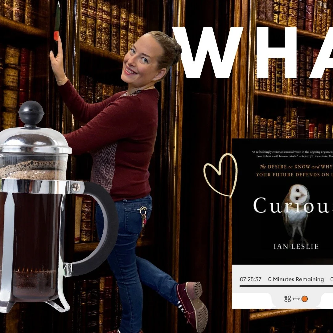 I&rsquo;m not usually one for trends &mdash; unless the trend involves strong coffee or enthusiastic tangents about niche books that changed my brain chemistry. But this scrolling carousel thing + a french press of blueberry coffee plants us right he