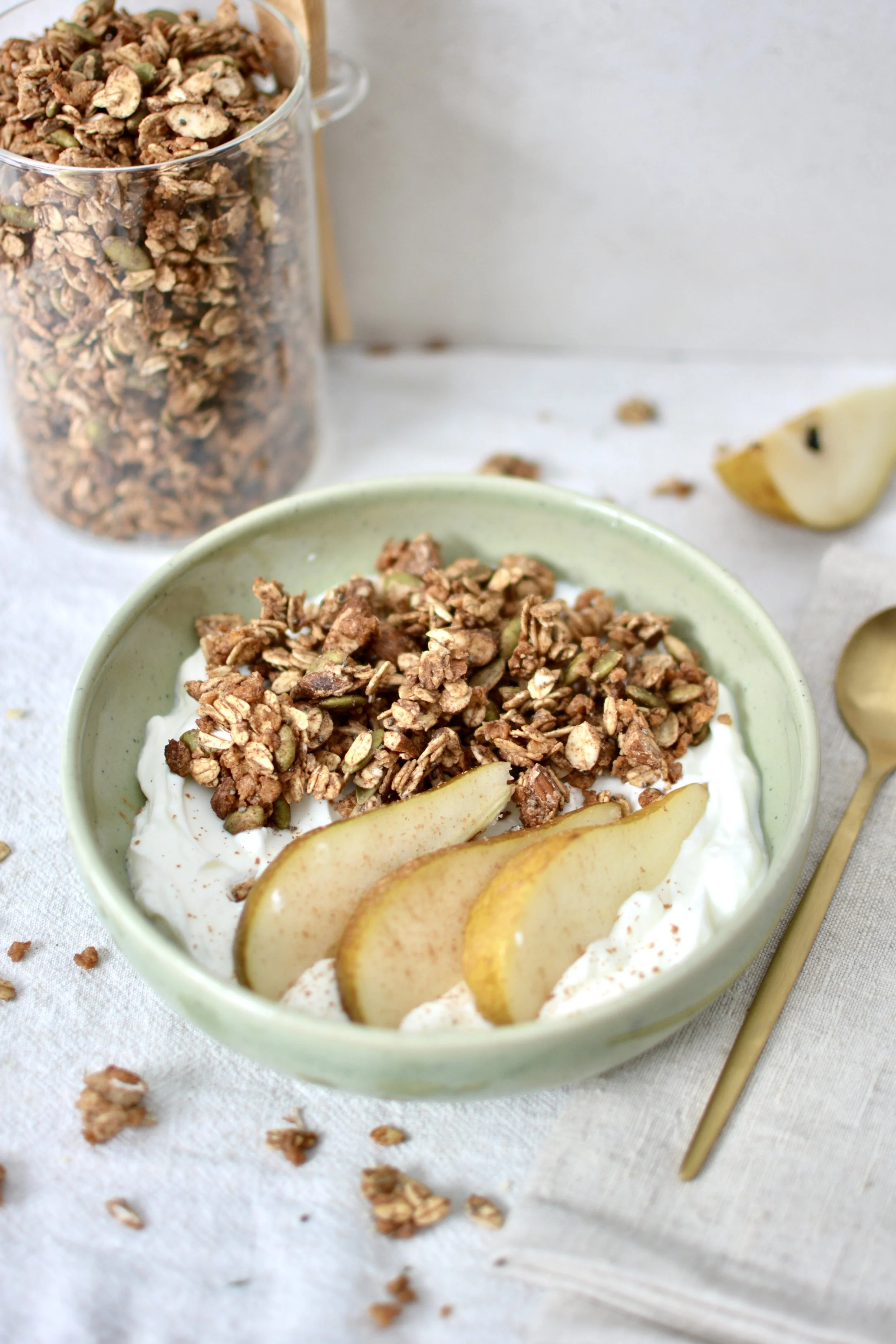 Granola protéiné érable-cannelle