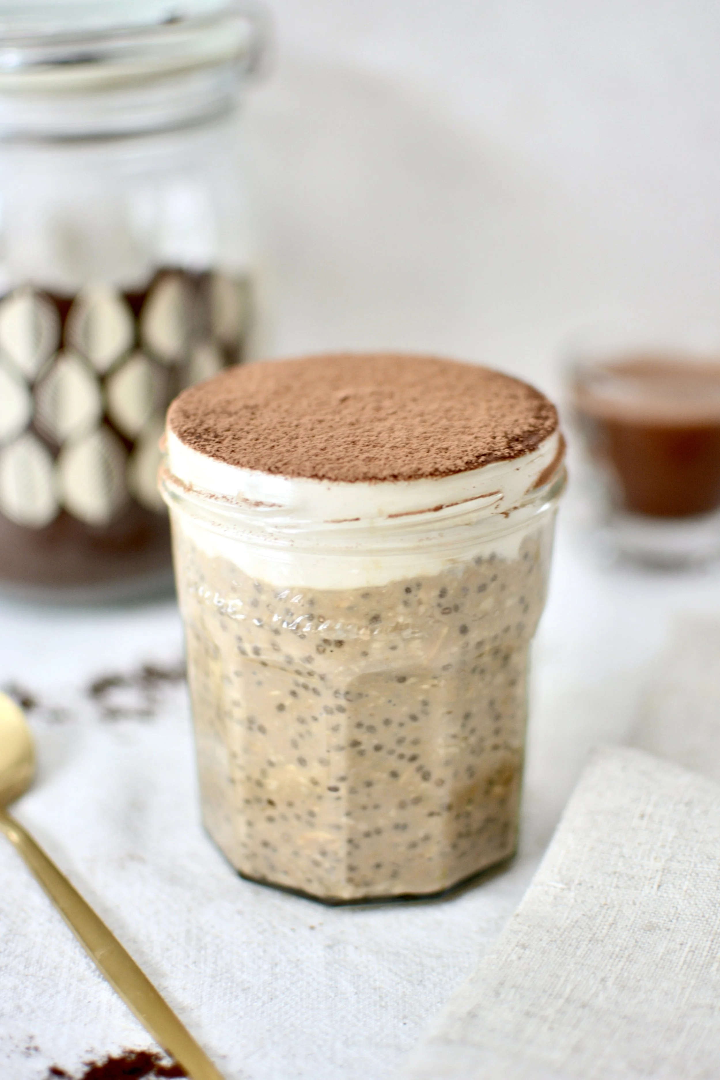 Gruau de la veille au tiramisu