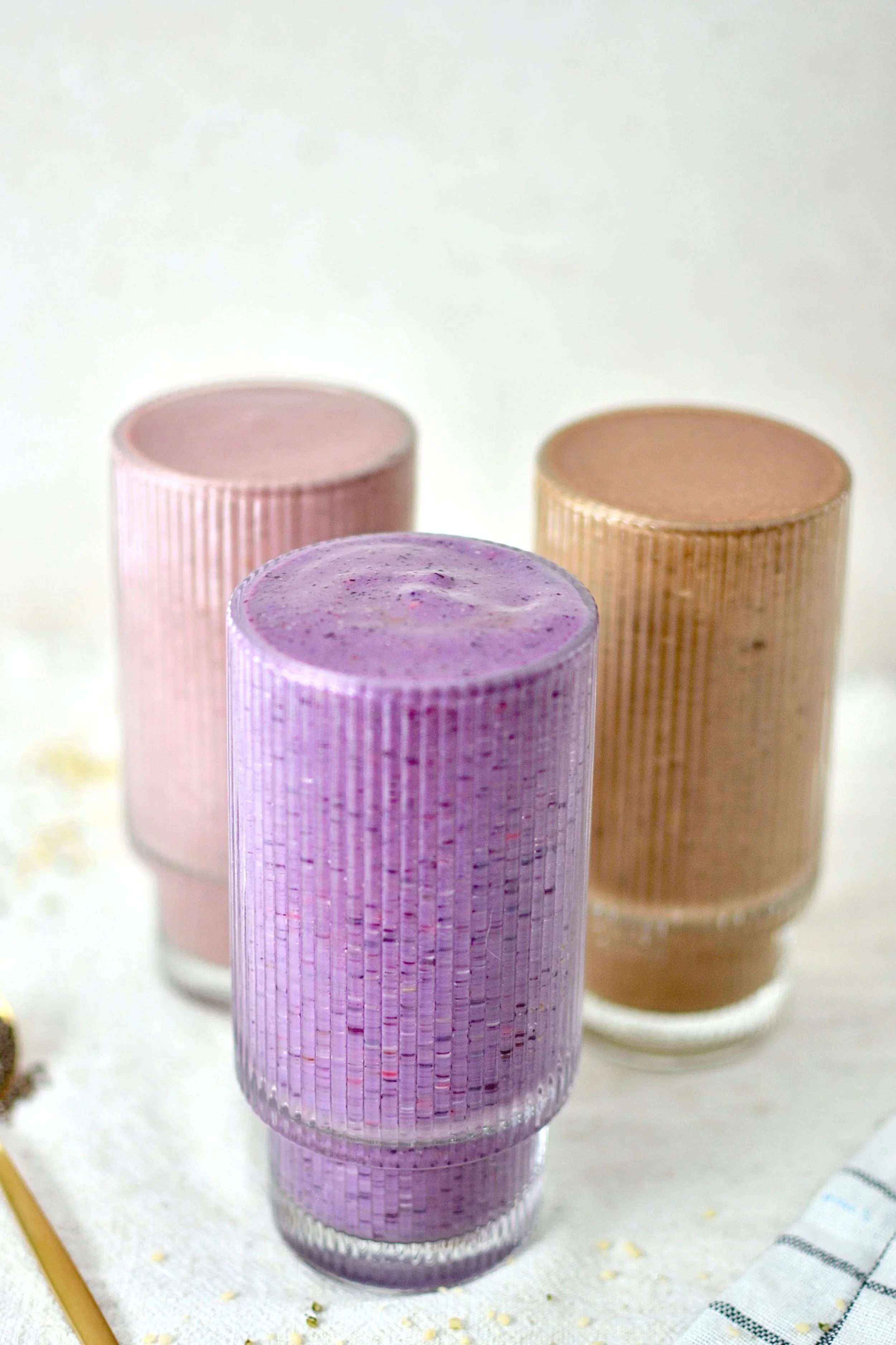 Smoothie protéiné 3 versions