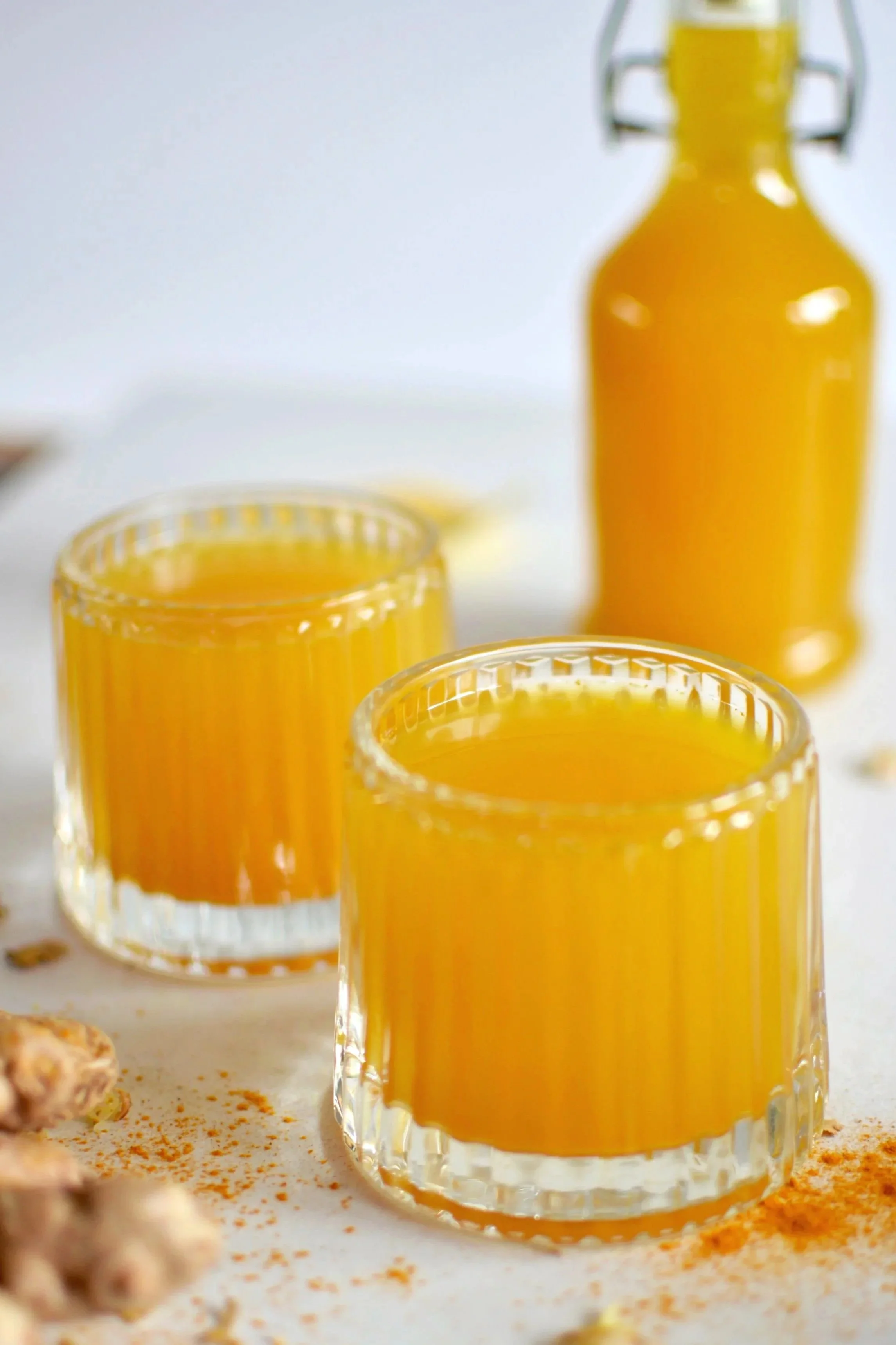 Tisane au gingembre et curcuma