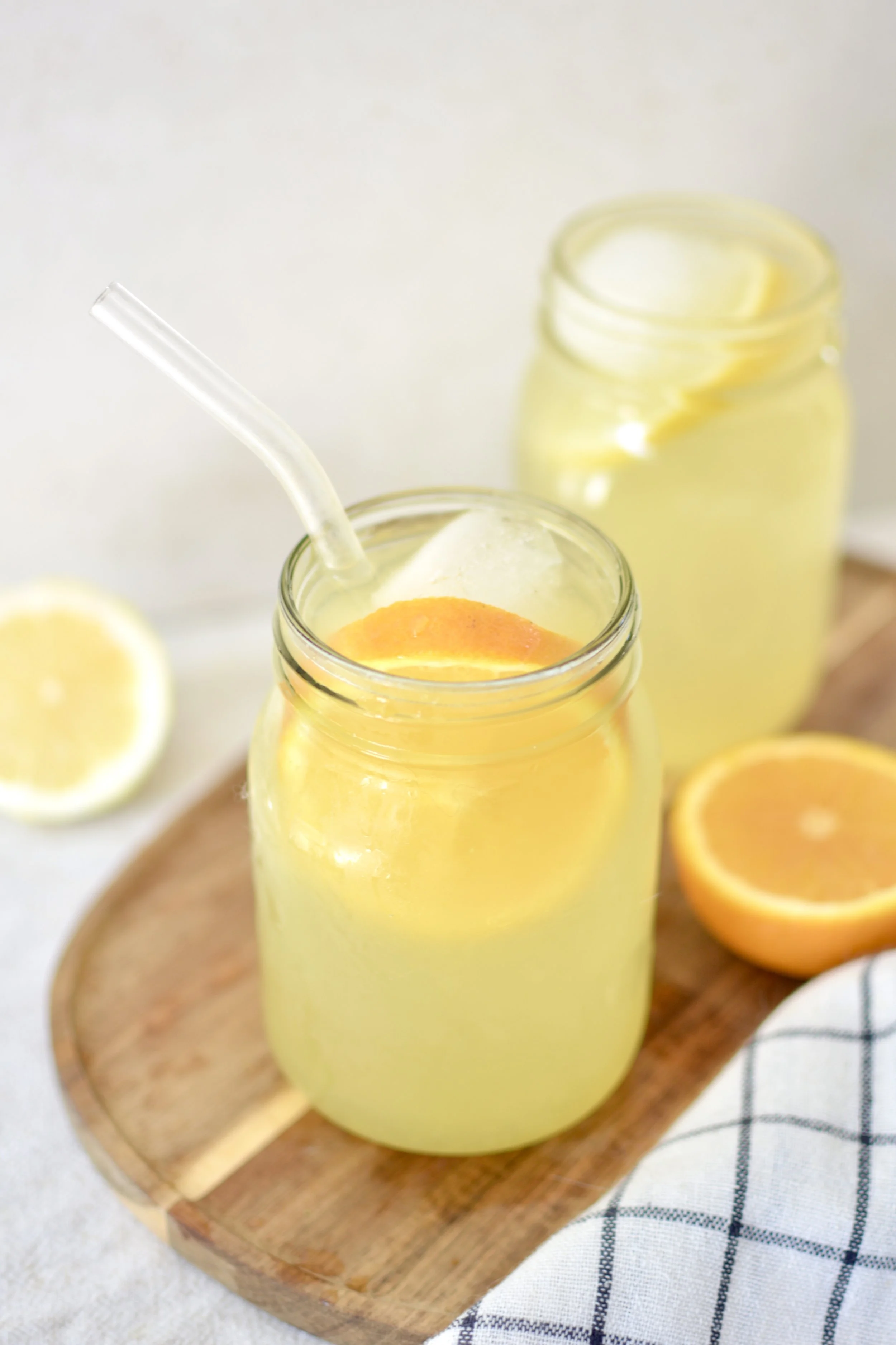 Eau citron-orange rafraîchissante